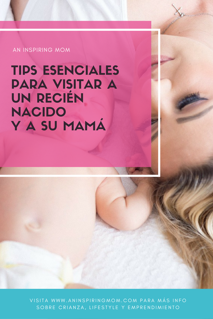 Tips para visitar a un recién nacido y a su mamá 