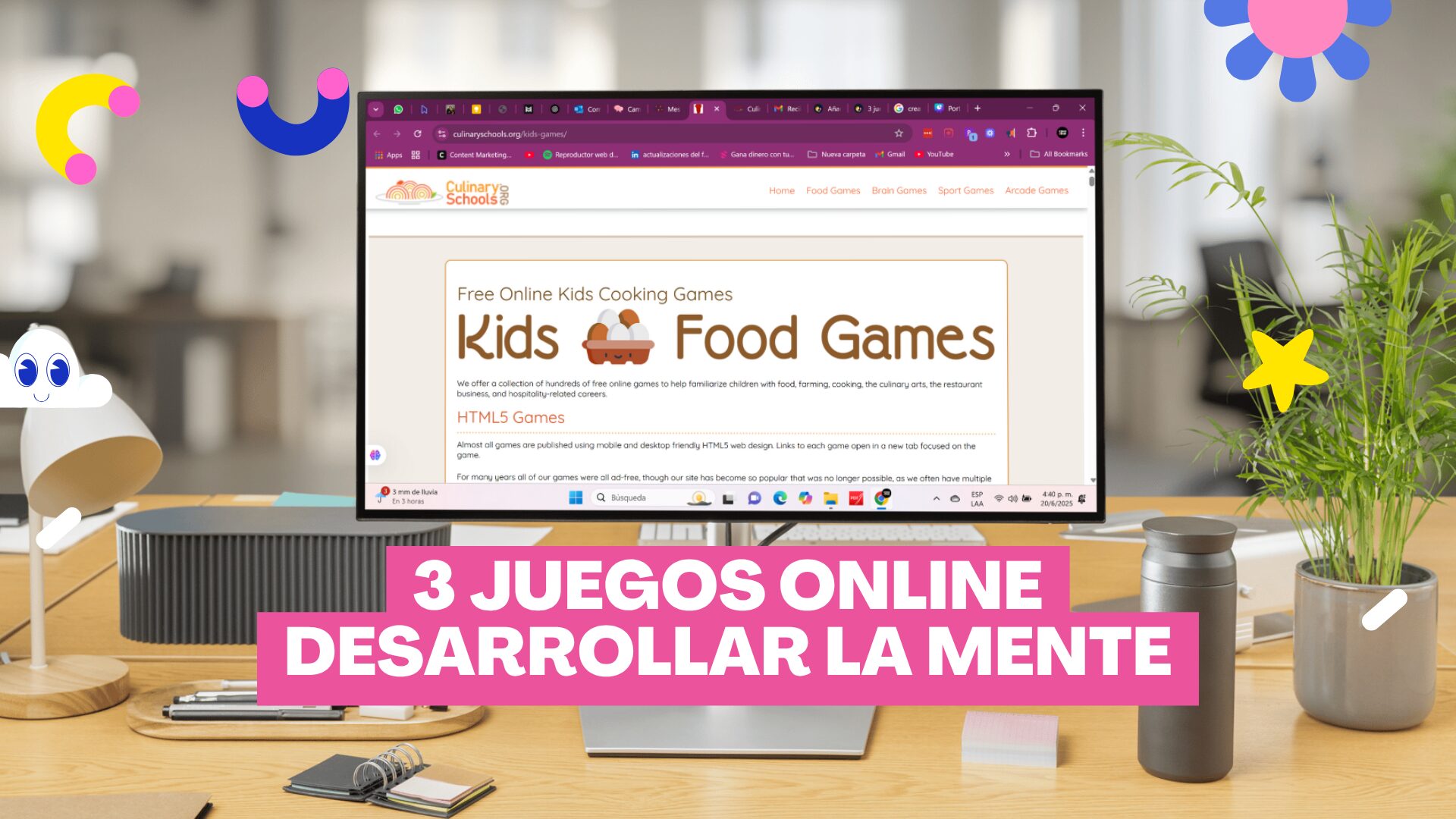 Niños jugando juegos educativos online recomendados por An Inspiring Mom